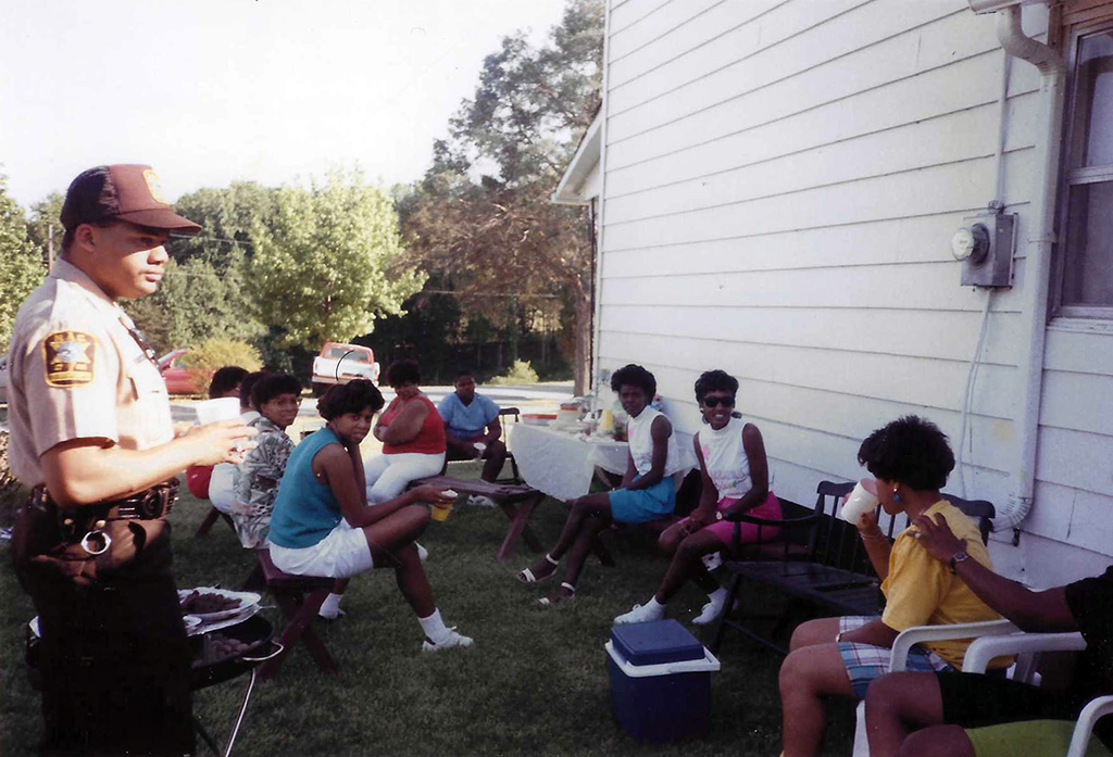 Frank Moore in Stoneville