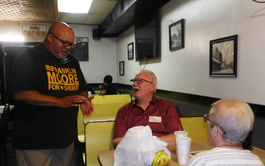 Engaging conversation with community members