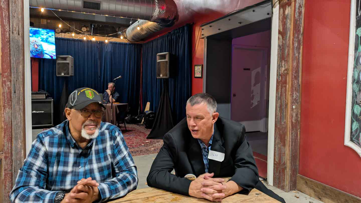 Community conversations at Lucky City Brewery meet and greet