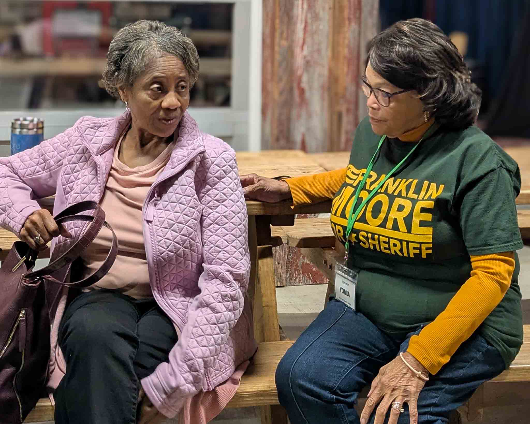 Casual meet and greet atmosphere at the brewery