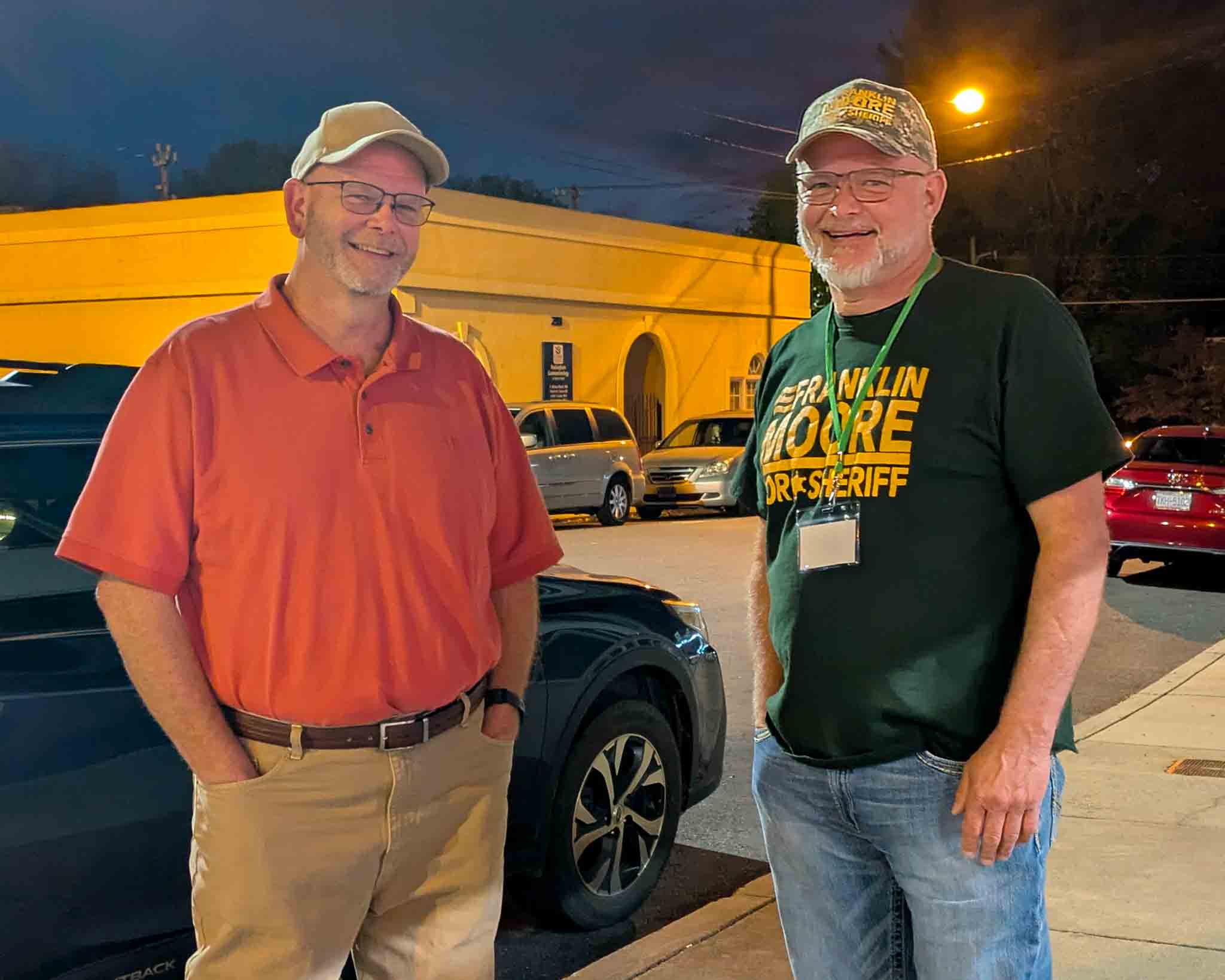 Community members gathering at Lucky City Brewery