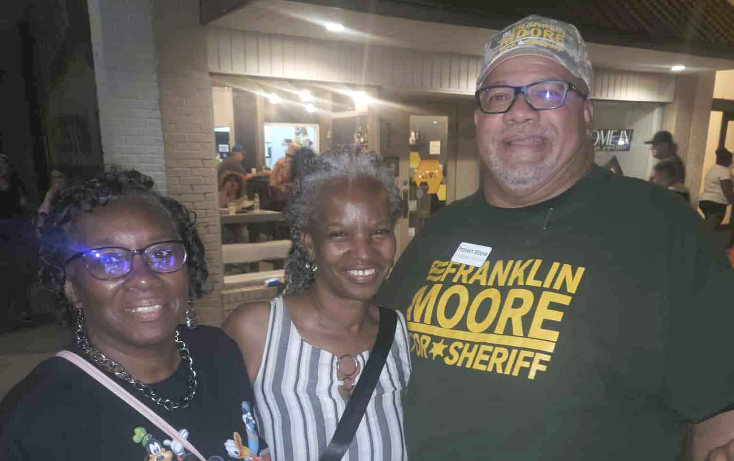 Frank Moore with his family at Riverfest 2025